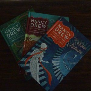 Nancy Drew Hardback First 3 Books Collection Good Condition.